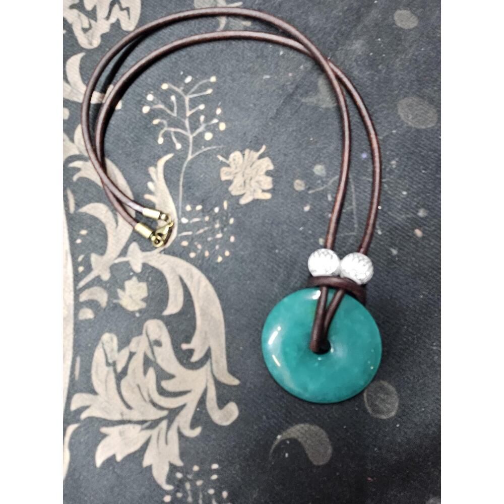 Amazonite necklace - Picture 2 of 3